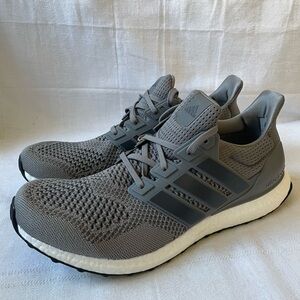 Adidas UltraBoost 1.0 DNA Grey White Running Shoes Men’s Size 13 HQ4200 New